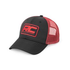 Rough Country Rough Country Hat | Red Mesh | Rough Country Patch | Black/Red