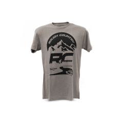 Rough Country Rough Country T-Shirt | RC Mountains | Warm Gray | 2XL