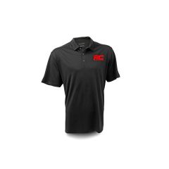 Rough Country Rough Country Polo | Rough Country Logo | Black | Moisture Wicking | Size M