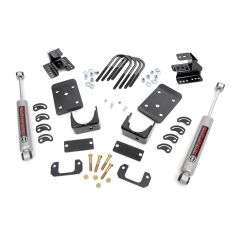 Rough Country Lowering Kit | Str Drop | 2"FR | 4"RR | Chevy/GMC 1500 (07-15)