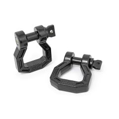 Rough Country D-Ring | Forged | Pair | Black