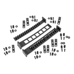 Rough Country Rubber Molle Panel Clamp Kit | Universal | Up to 15" | 2-Clamp Sets