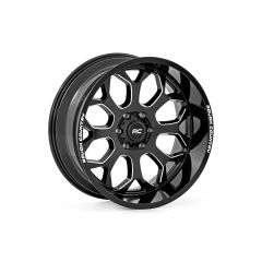 Rough Country Rough Country 96 Series Wheel | One-Piece | Gloss Black | 20x10 | 8x6.5 | -19mm