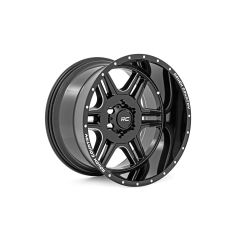 Rough Country Rough Country 92 Series Wheel | Machined One-Piece | Gloss Black | 20x12 | 6x5.5 | -44mm