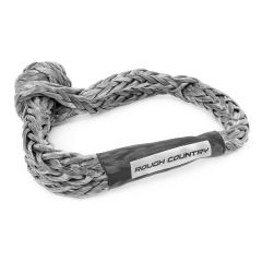 Rough Country Soft Shackle | 7/16 Inch | Gray