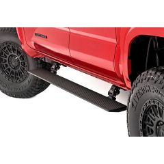 Rough Country Power Running Boards | Dual Electric Motor | Double Cab | Toyota Tacoma (24-26)