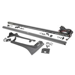 Rough Country LED Light Kit | Windshield | 50" Spectrum Single Row | Jeep Gladiator JT/Wrangler JL (18-26)