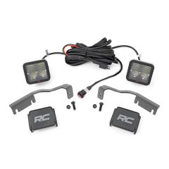 Rough Country LED Light Kit | Ditch Mount | 2" Spectrum Pair | Spot | Nissan Frontier (22-26)