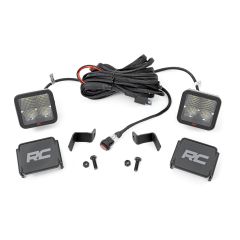 Rough Country LED Light Kit | Ditch Mount | 2" Spectrum Pair | Spot | Ford F-150 (15-26)/F-150 Lightning (22-26)