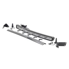 Rough Country LED Light Kit | Bumper Mount | 40" Black Dual Row | Ram 2500/3500 4WD (11-18)