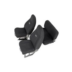 Rough Country Seat Covers | Front and Rear | Jeep Wrangler YJ 4WD (1987-1990)