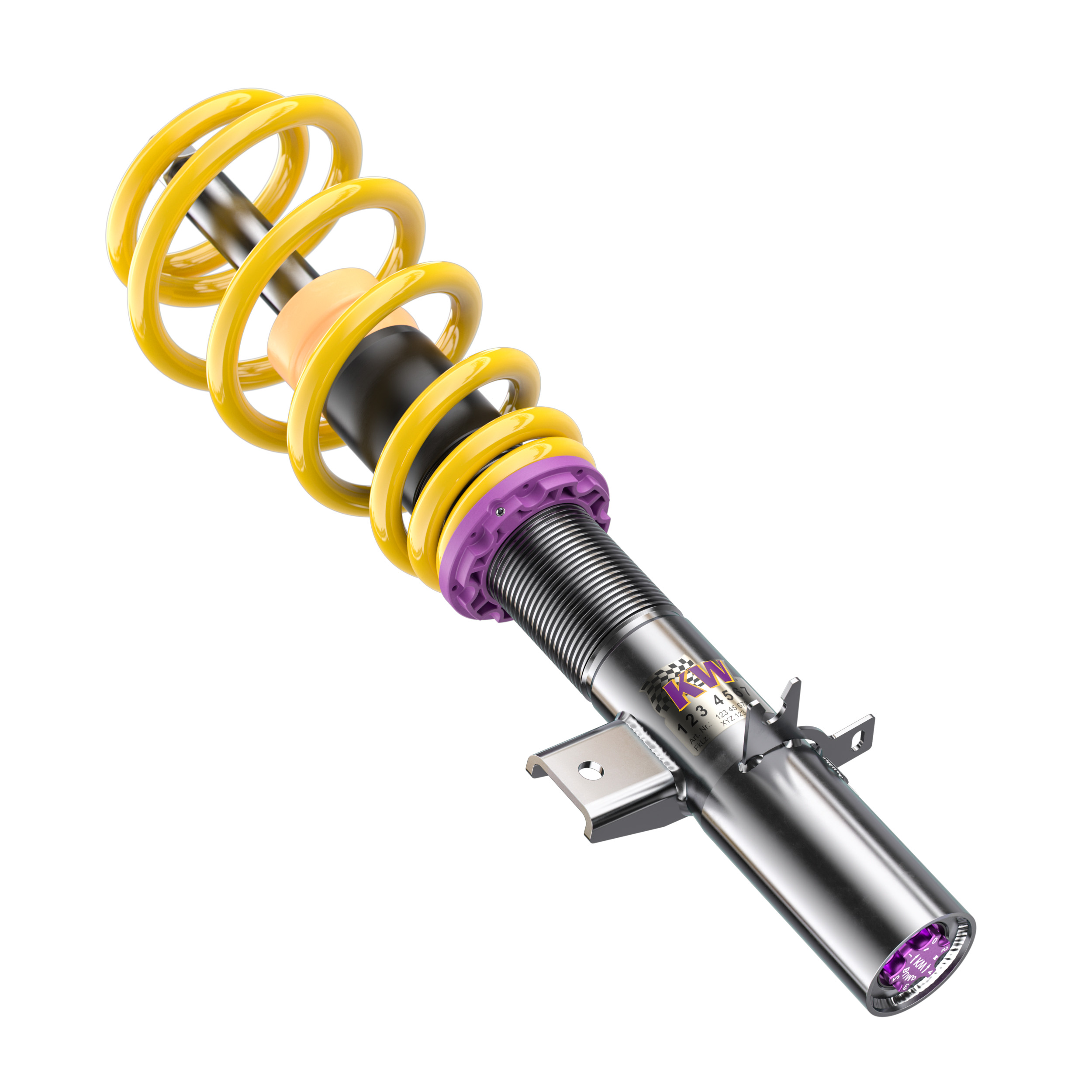 The general handling and stability of the vehicle benefit from the compression damping.