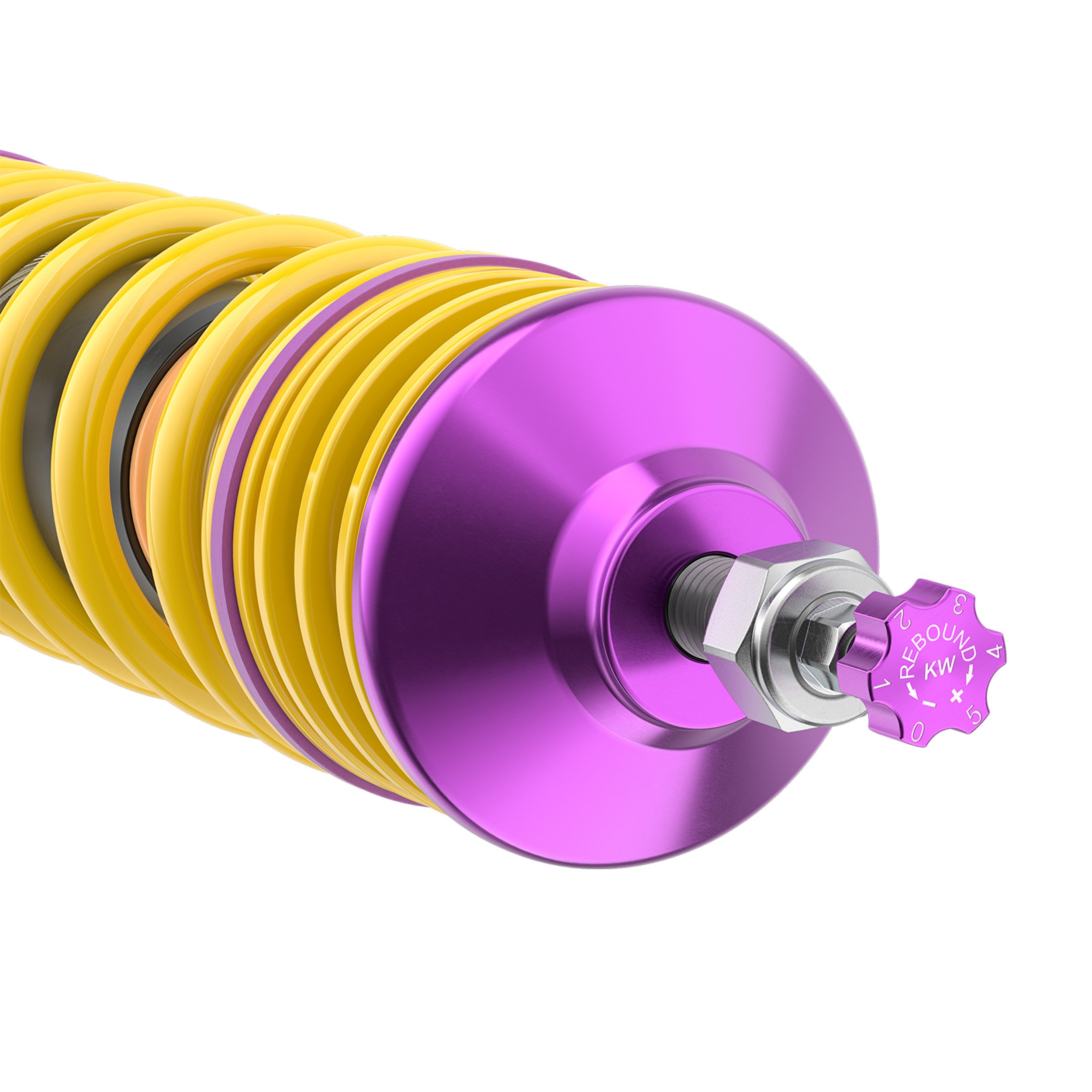 You can adjust the rebound with 16 clicks to make it either more comfortable or firmer.