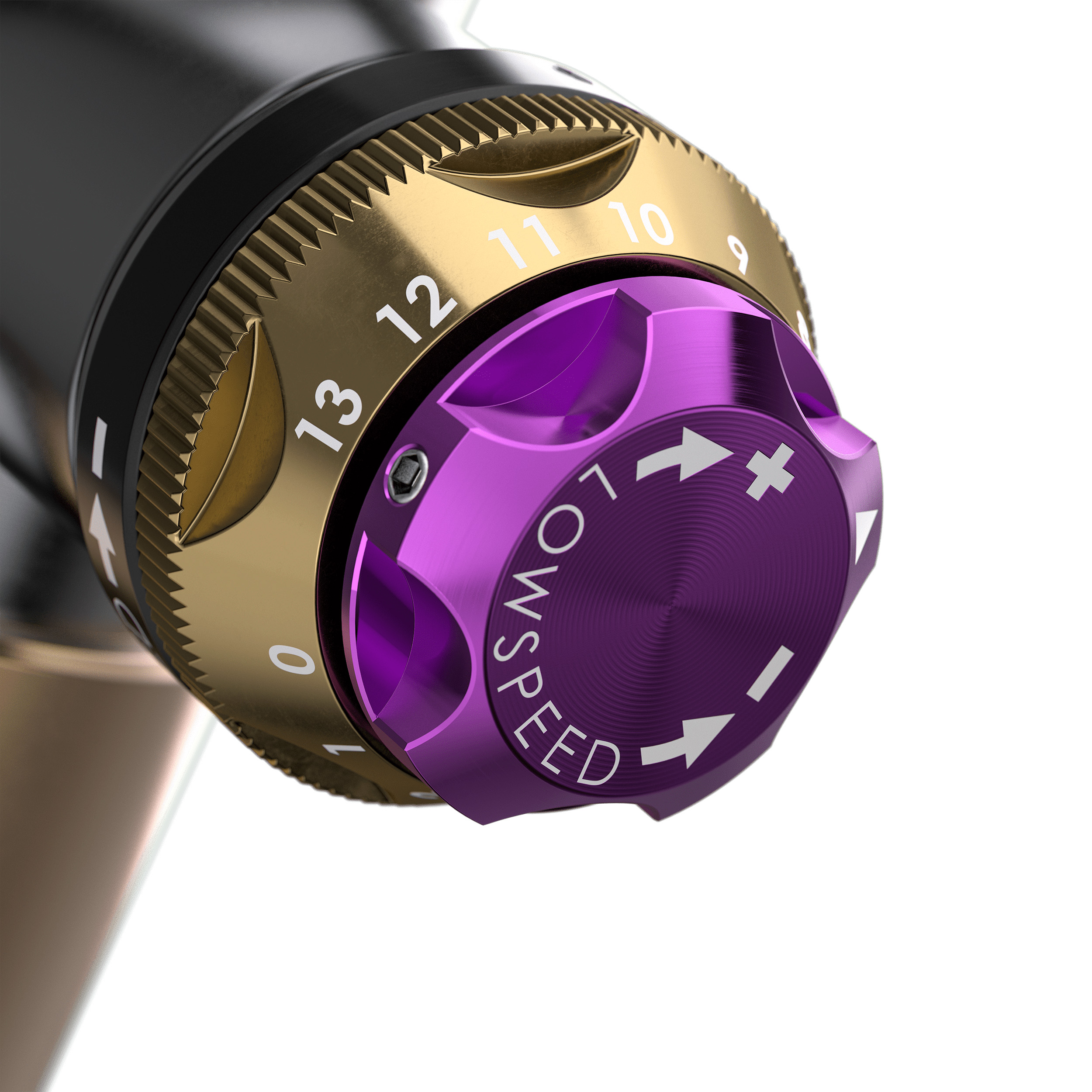 With the low-speed compression damping, you can adjust your suspension to the grip level of your tires.