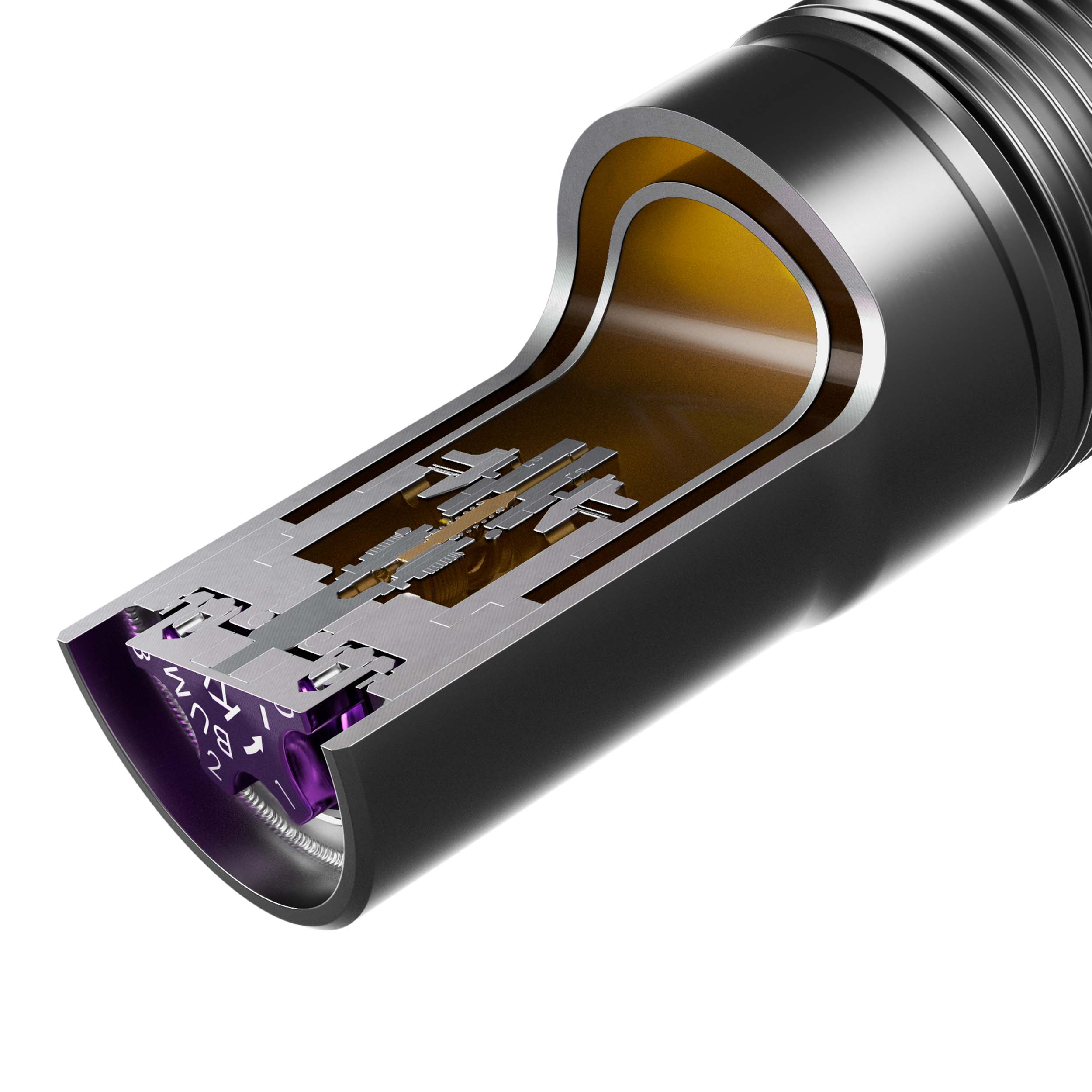 The KW V3 allows compression adjustment (low speed) with a total of 12 clicks.