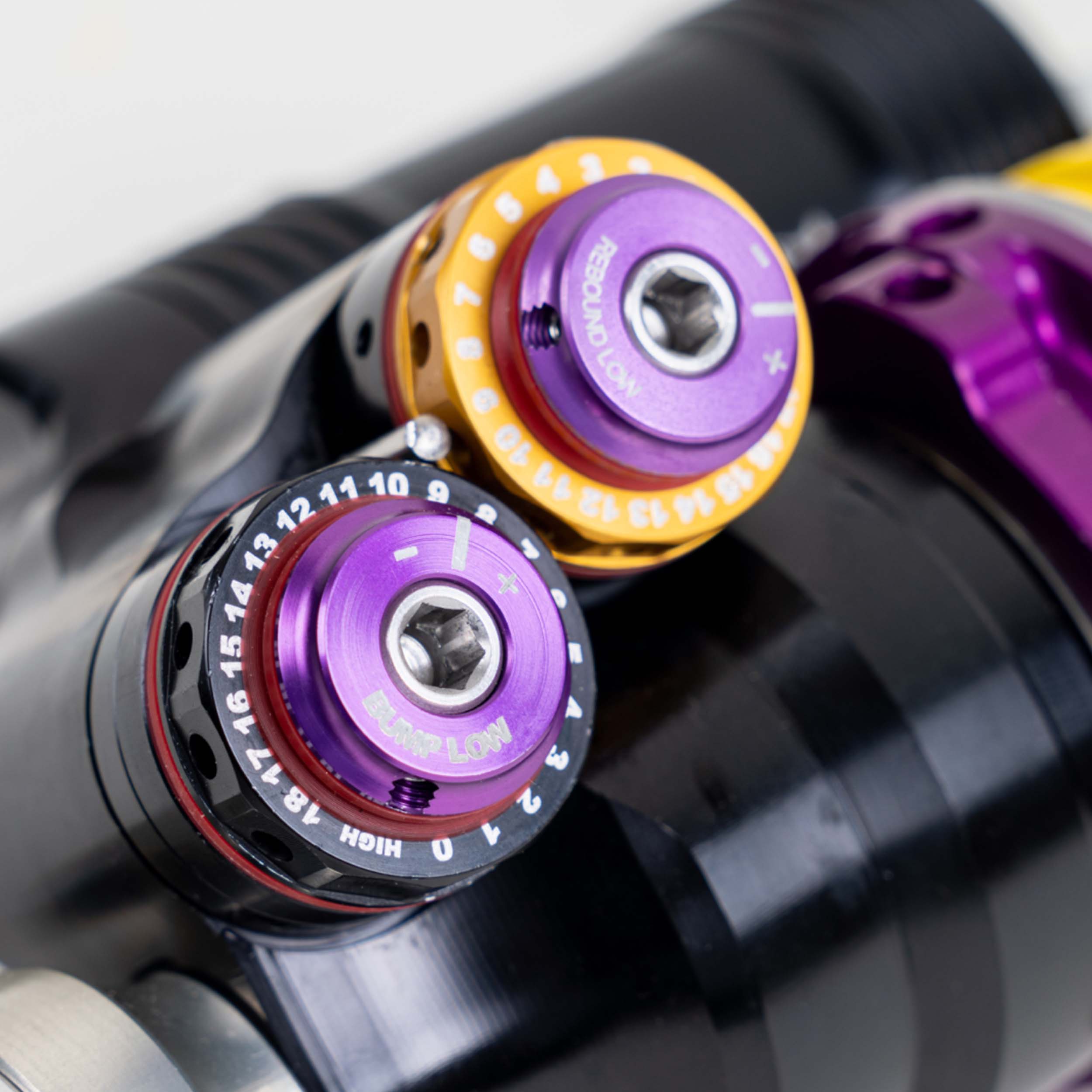 The high-speed rebound stage influences how quickly the suspension spring relaxes back to its initial position.