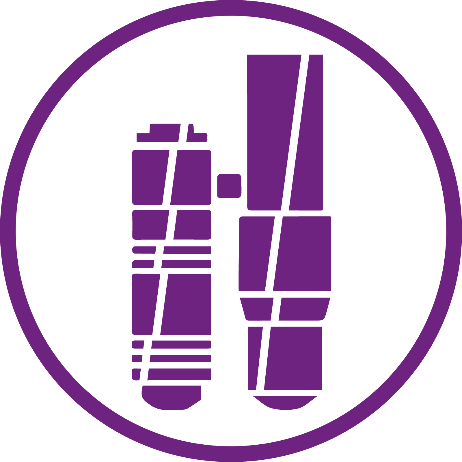 Vehicle suspended reservoir